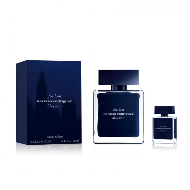 Narciso Rodriguez Bleu Noir for Men - EDT( SET ) 100ml + 10ml