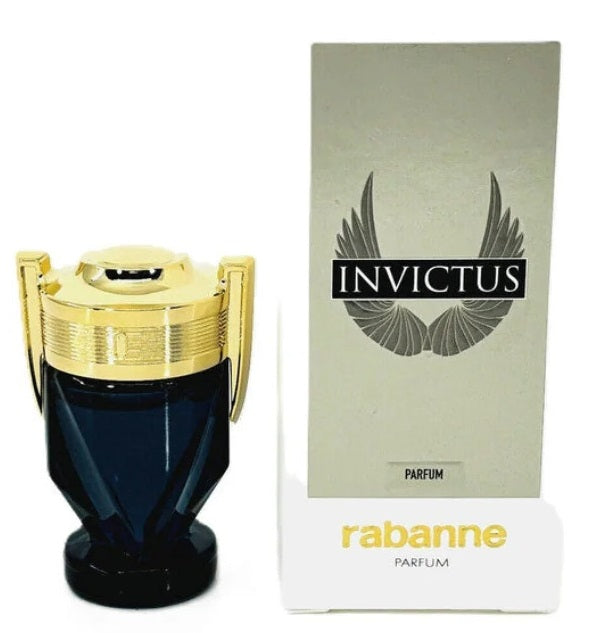 Invictus Parfum by Paco Rabanne for Men - Parfum - 5ml (Travel Size) Flacon
