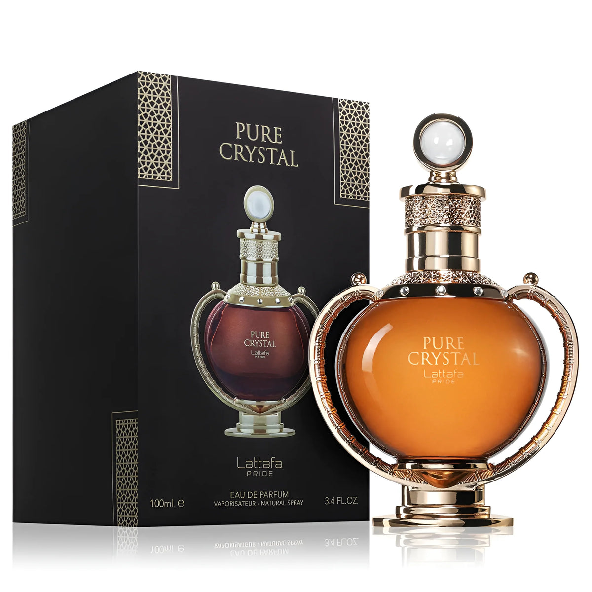 Pride Pure Crystal by Lattafa for Unisex - Eau de Parfum - 100ml