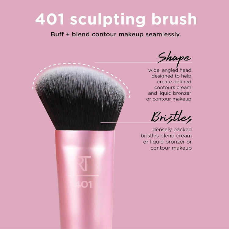 REAL TECHNIQUES Sculpting Makeup Brush For Contouring - RT401