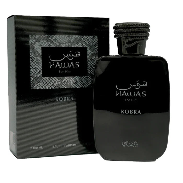 Hawas Kobra for Men by Rasasi - Eau de Parfum - 100ml