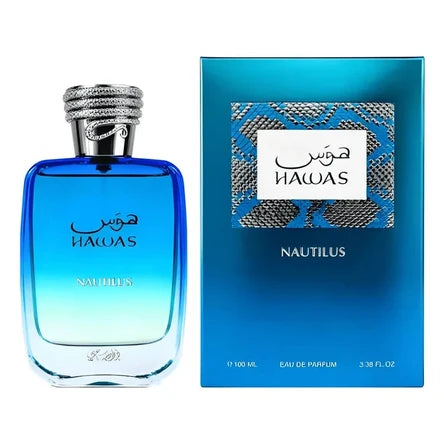 Hawas Nautilus by Rasasi for Men - Eau de Parfum - 100ml