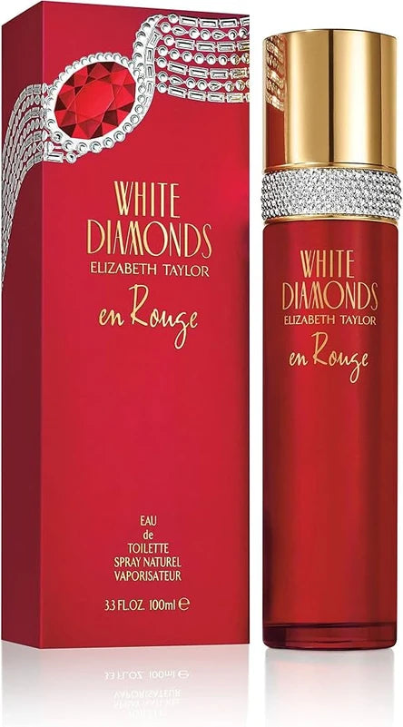 White Diamonds En Rouge by Elizabeth Taylor for Women - Eau de Toilette - 100ml