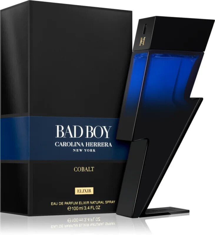 Bad Boy Cobalt Elixir by Carolina Herrera for Men - EDP Elixir - 100ml