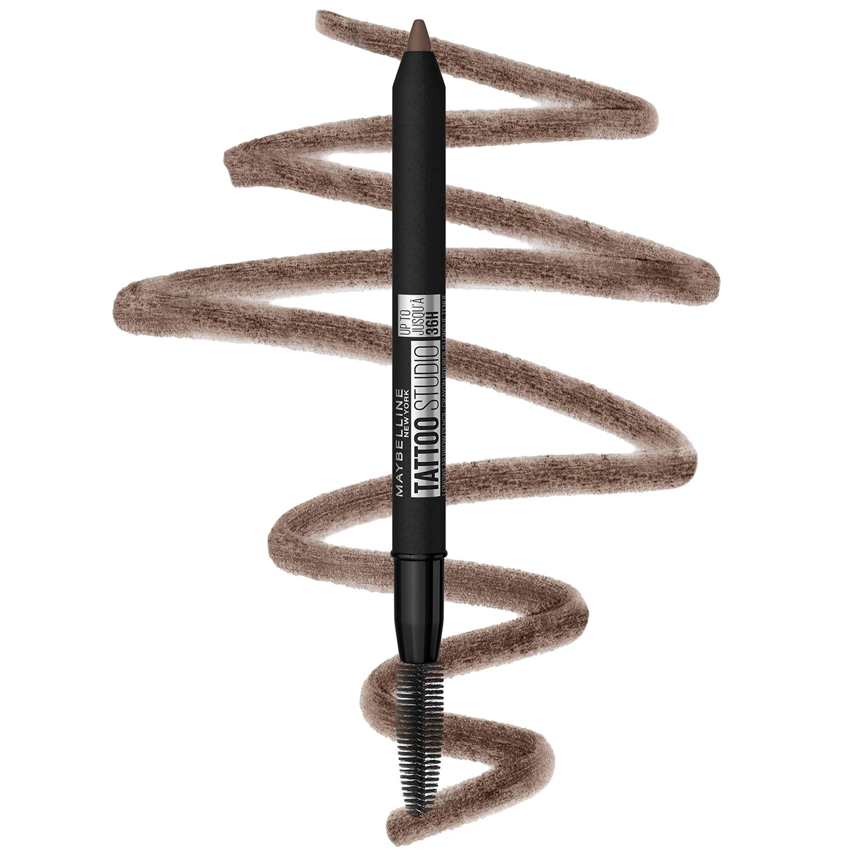 Maybelline New York Tattoo Brow 36H No.05 Meduim Brown Eyebrow Pencil 36H Waterproof with Integrated Brush