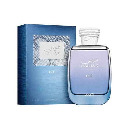 Hawas Ice by Rasasi for Men - Eau de Parfum - 100ml