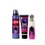 Hunca She Is Angel Gift Set For Women, EDT 50ml+Body Spray 150ml+Body Lotion 75ml