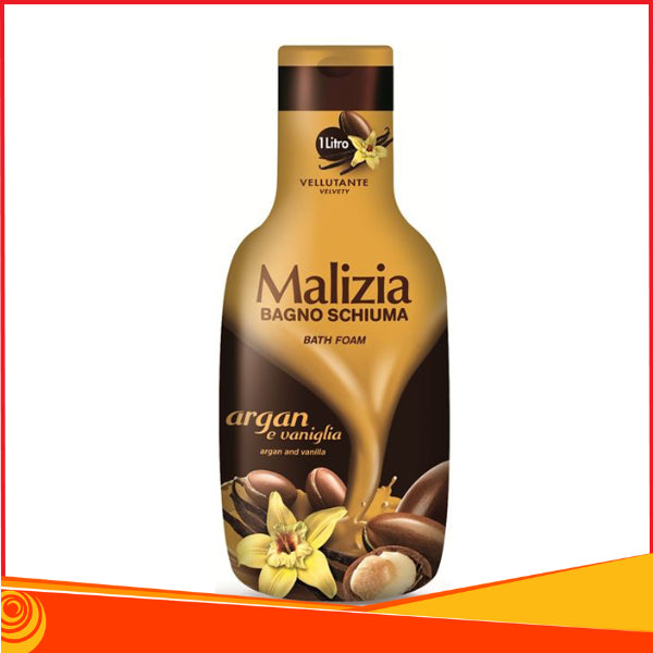 Malizia Bath-Foam - Argan & Vanilla - 1000ml