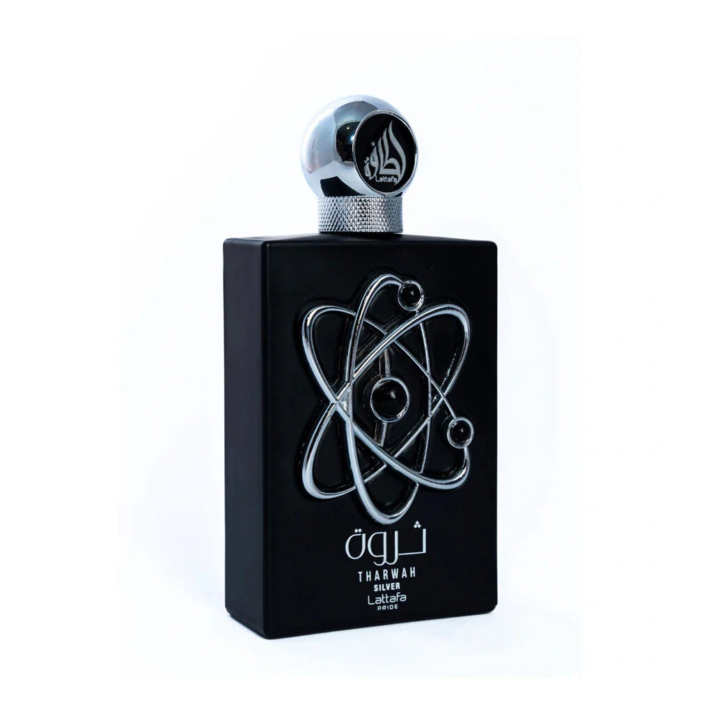 Tharwah Silver by Lattafa for Men - Eau de Parfum - 100ml