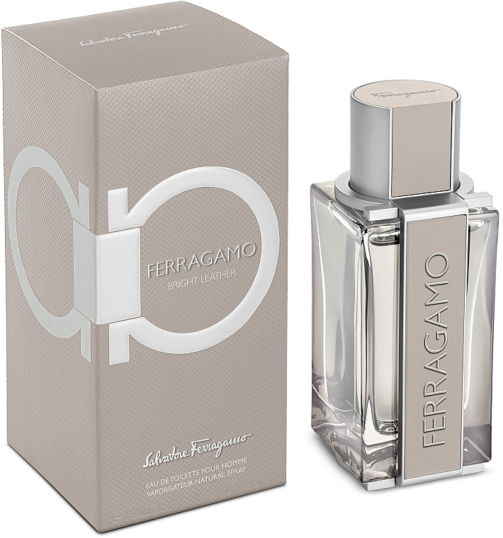 Bright Leather by Salvatore Ferragamo for Men - Eau de Toilette - 100ml