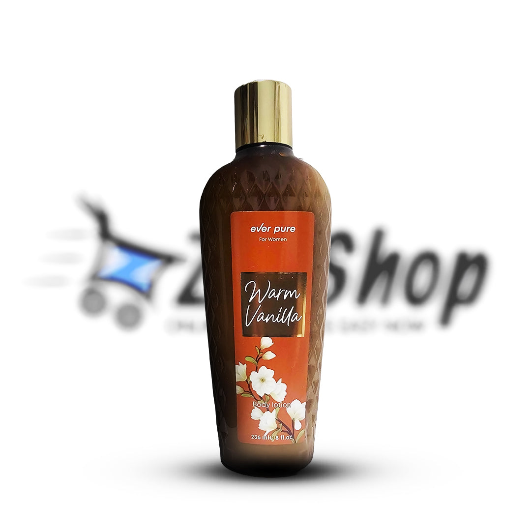 Ever Pure Body Lotion Warm Vanilla for Women - 236ml