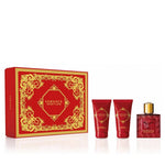 Eros Flame Versace for Men - ( Gift Set ) 50ML -EDP- After Shave 50ML- Shower Gel 50ML