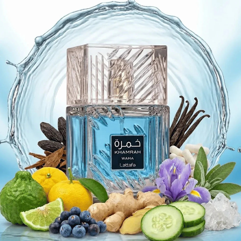 Khamrah Waha Lattafa for Unisex - Eau De Parfum - 100ml