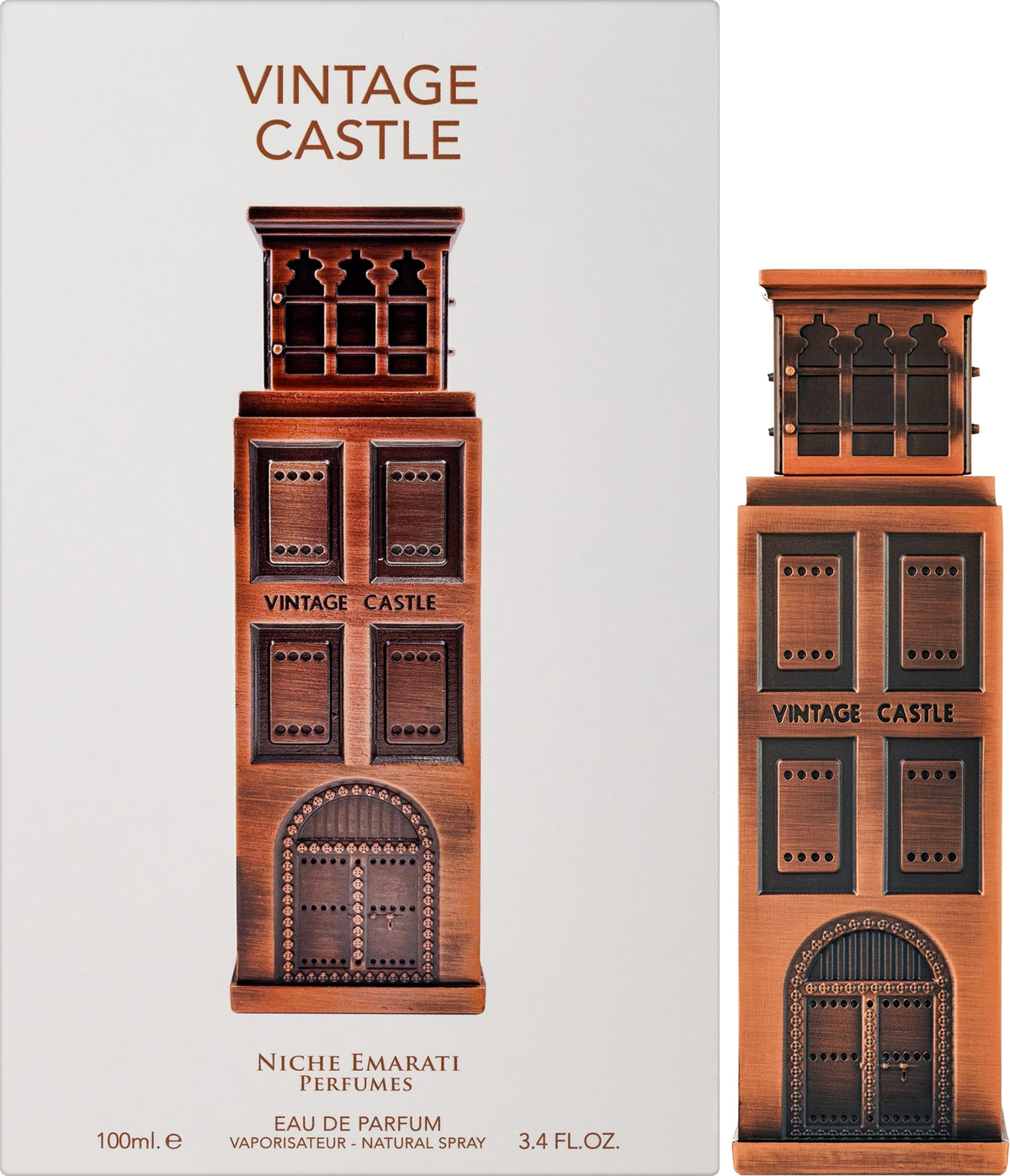 Niche Emarati Vintage Castle by Lattafa for Unisex - Eau de Parfum - 100ml