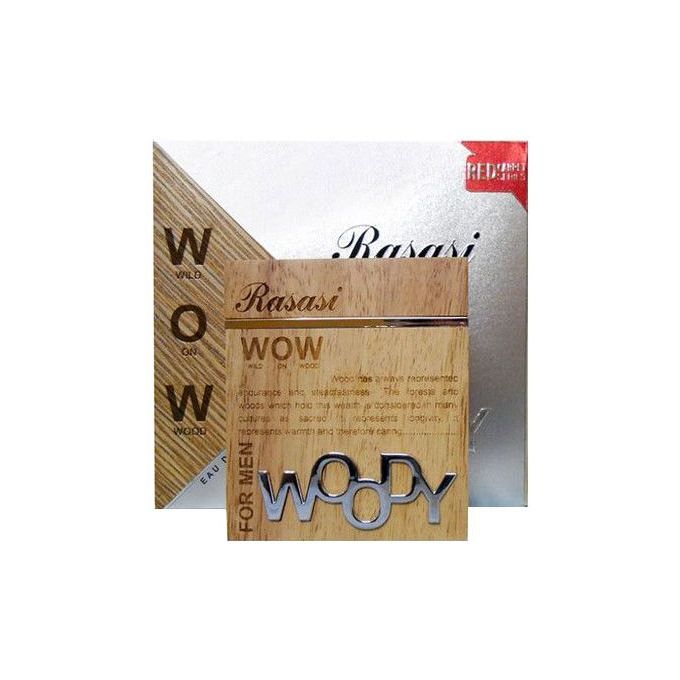 Wow Woody - Eau De Parfum - For Men - 60 Ml