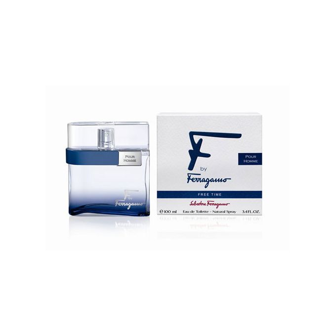 Salvatore Ferragamo F Free Time For Men - Eau De Toilette, 100 ML