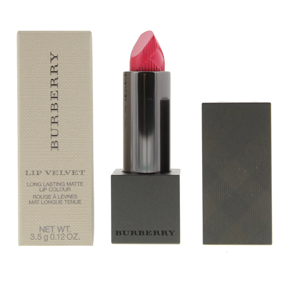 Burberry Lip Velvet No.419 Magenta Pink Lipstick 3.5 Gram