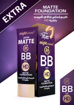 Might Cinema BB Extra Matte Foundation - 102 - HD كريم أساس خافي لليوب بتقنيه
