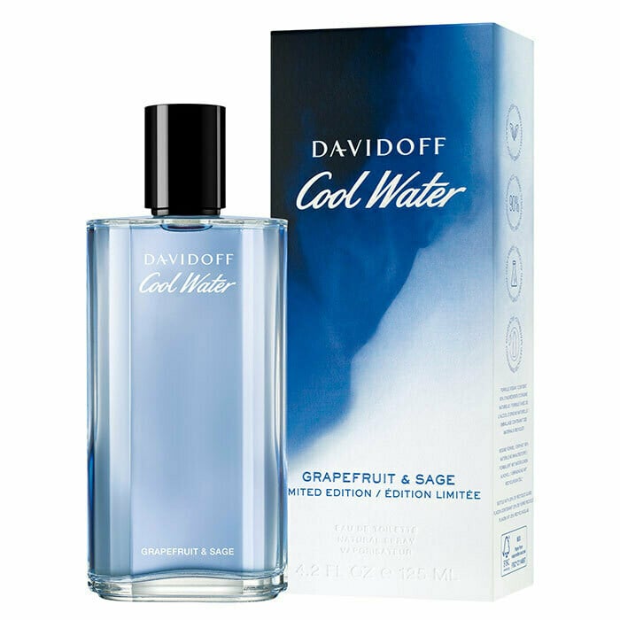 Cool Water Grapefruit & Sage Davidoff for Men - EDT - 125ml
