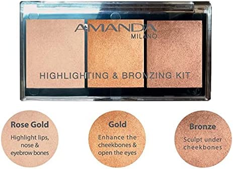 Amanda Milano Highlighting & Bronzing kit