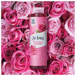 St. Ives Refreshing Cleanser Rose Water & Aloe Vera Body Wash, Shower gel100% Natural Extracts