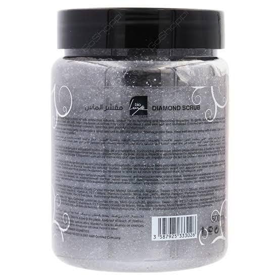 Bioluxe Diamond Scrub (Diamond Powder Extract - Youthful Glow) - 500ml - مقشر الماس