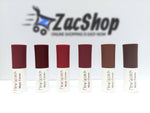 Matte Lipstick Long Lasting Waterproof Lipstick by Might Cinema - 6 Pcs - A