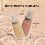 Amanda Milano Tient Perfection Face Foundation - 18 Beige, 30 Ml