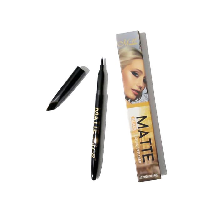 Me Now Pro M.n Matte Liquid Black Eyeliner Pen by Me Now, E466 - 1.0 Grams