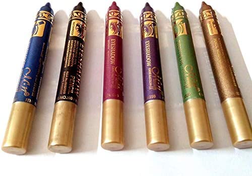 Me Now Set of 6 Cream Eyeshadow Pencil - Light Bronze Different Colors Itme No : P11014