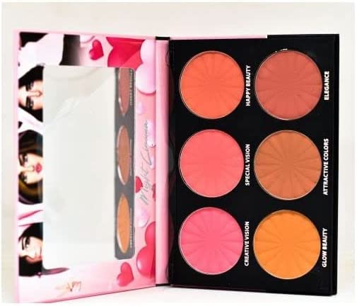 Might CinemaBlusher Palette -6 Colors