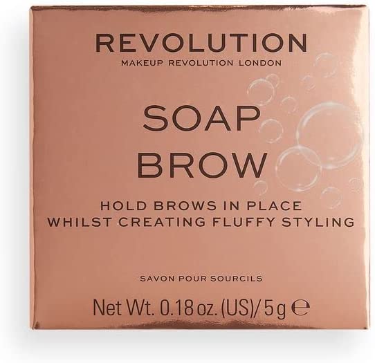 Makeup Revolution, Eyebrow Soap Styler, 5g,White