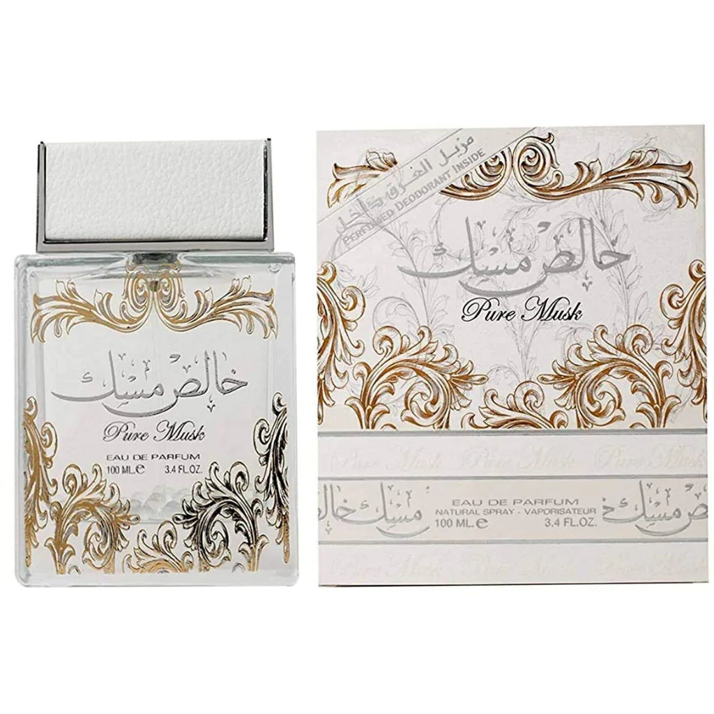 Lattafa Pure Musk Khalis Al Musk for Unisex- Eau de Parfum, 100ml