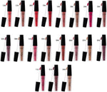 ملمع شفاه مرطب من MN يدوم حتى 16 ساعة أحمر شفاه غير لامع بطرف مربع فاخر - 12 قطعة