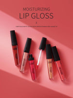 ملمع شفاه مرطب من MN يدوم حتى 16 ساعة أحمر شفاه غير لامع بطرف مربع فاخر - 12 قطعة