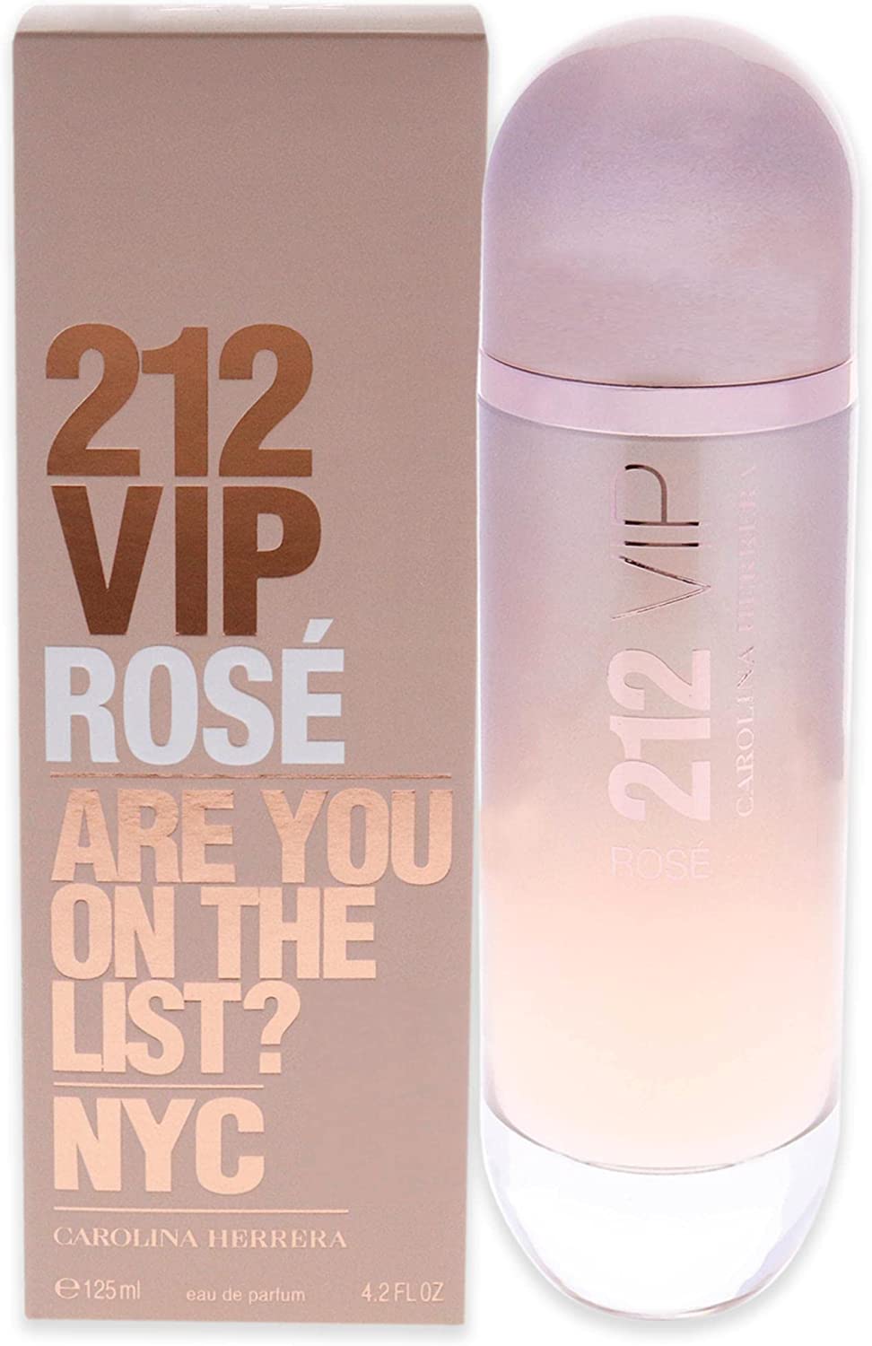212 VIP Rose Carolina Herrera للنساء - EDP - 125 مل