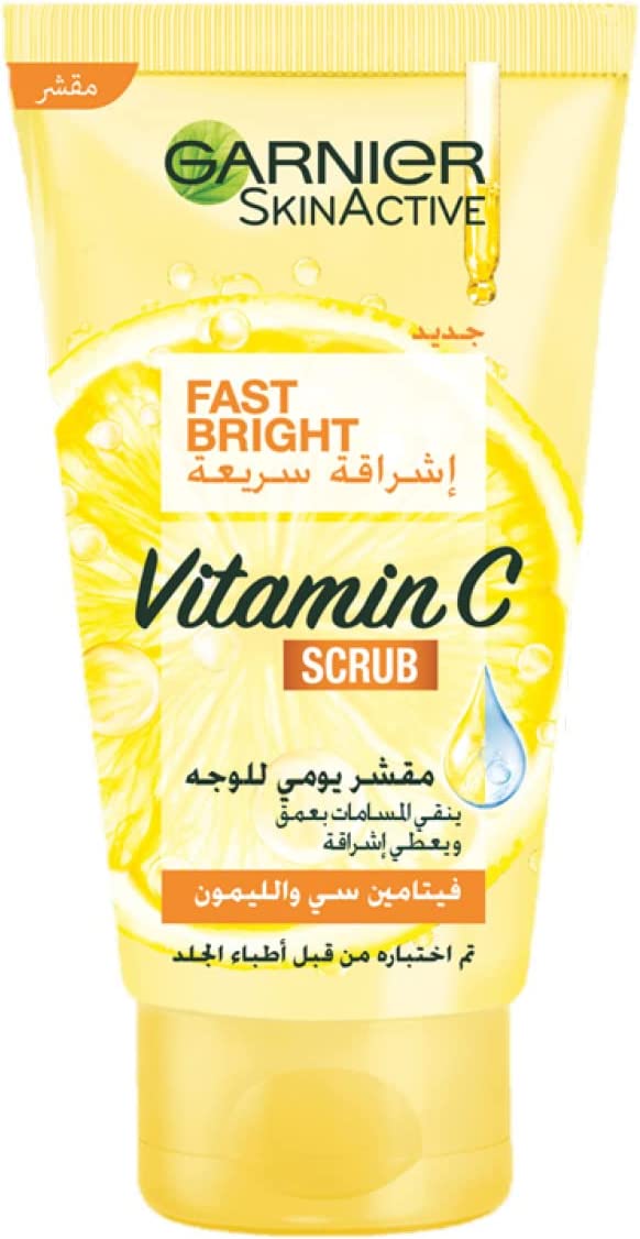 Garnier Fast Bright Vitamin C Daily Scrub – 150ml Skin Care