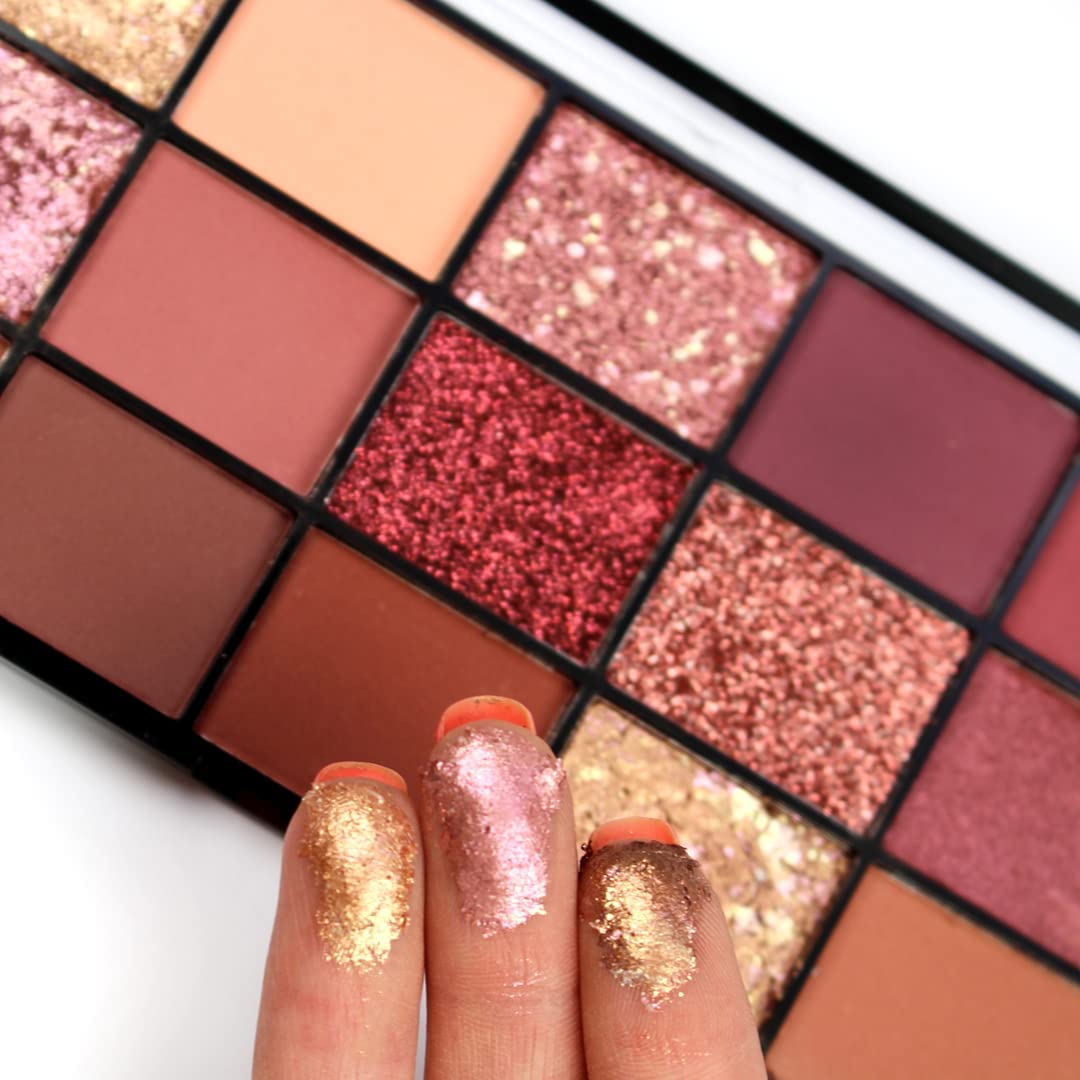 Technic cosmetics Invite Only Pressed Pigment Eyeshadow Palette - 15 Color