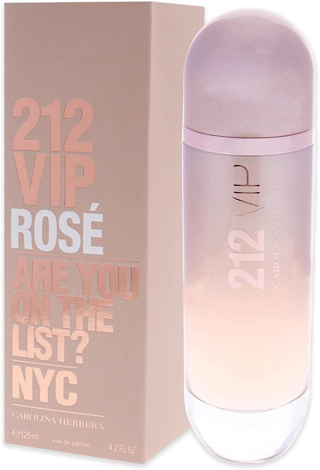 212 VIP Rose Carolina Herrera للنساء - EDP - 125 مل