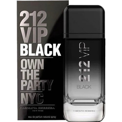 Carolina Herrera 212 VIP Black- EDP - For Men - 200 Ml