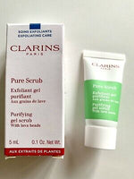 Pure Scrub Purifying gel scrub with lava beads by Clarins - Exfoliating care - 5ml