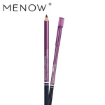 Eyebrow Pencil With Comb Brush For Brow - Black - 2Pcs