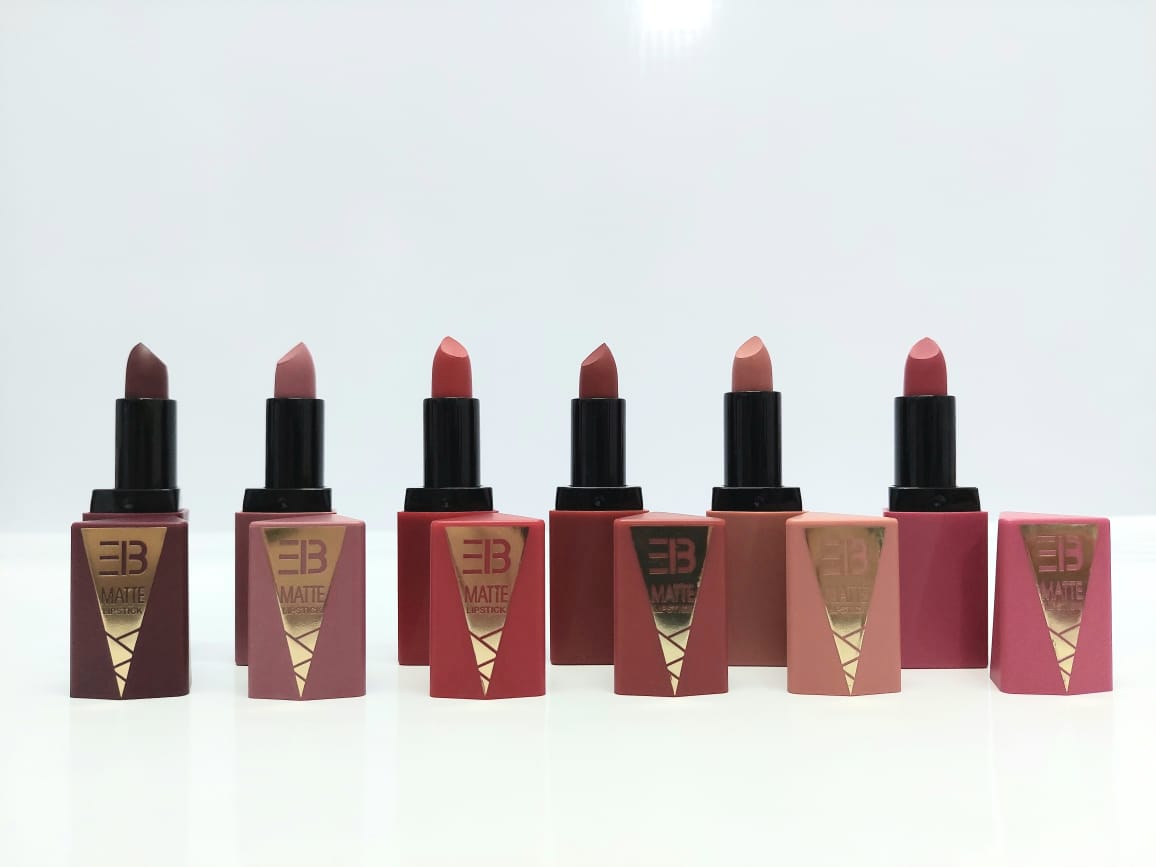 أحمر شفاه غير لامع من إيفر بيوتي - 12 قطعة - أ