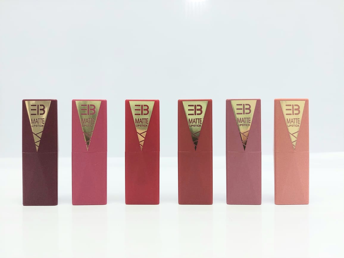 أحمر شفاه غير لامع من إيفر بيوتي - 12 قطعة - أ