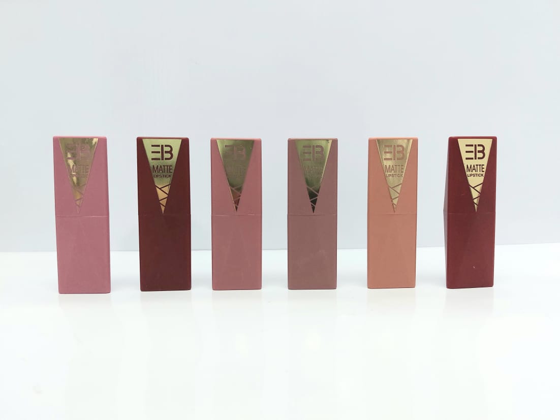 Ever Beauty Matte Lipstick- 12 Pcs -B