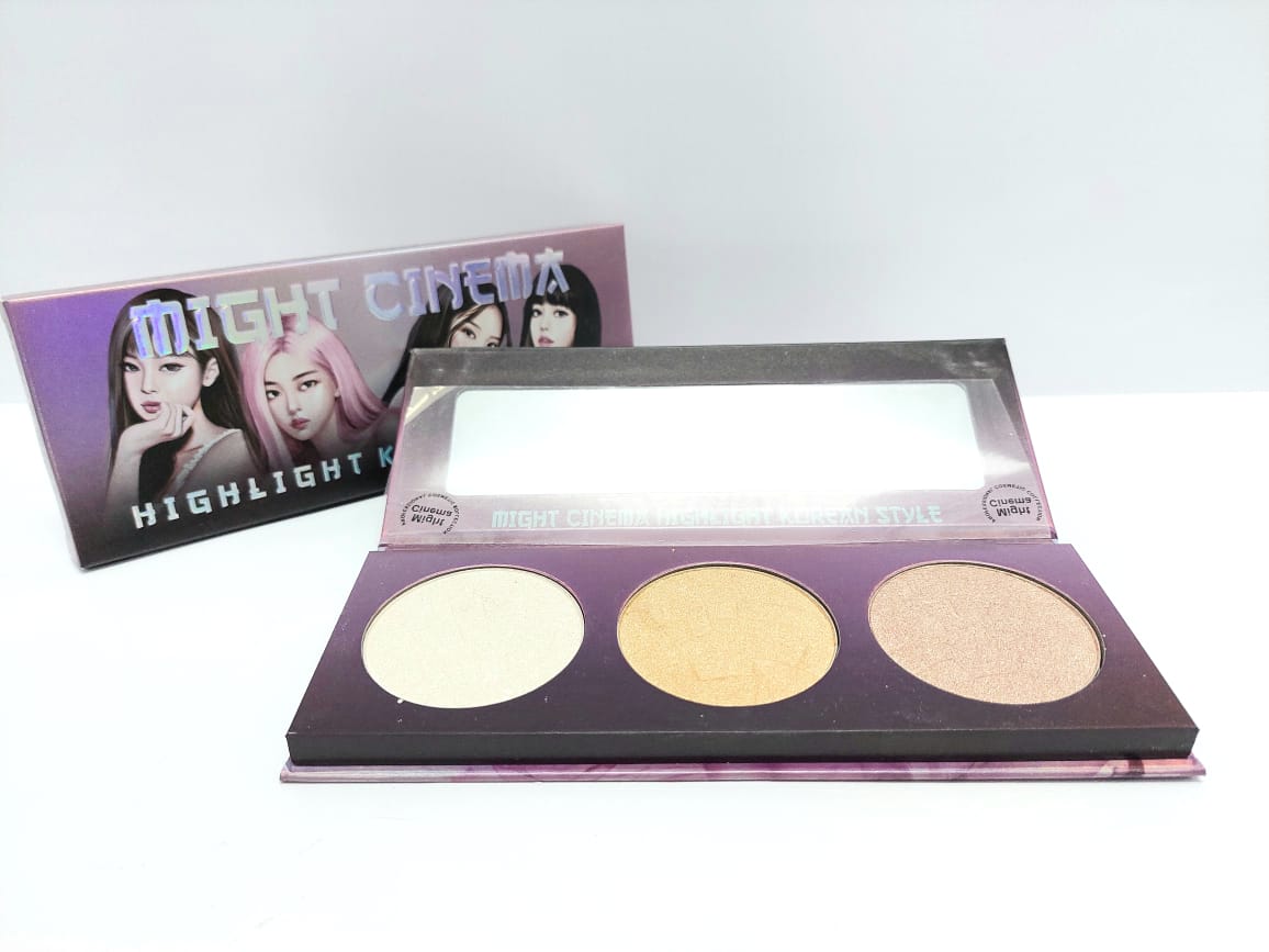 Might cinema Highlighter Palette Korean Style- No :1106