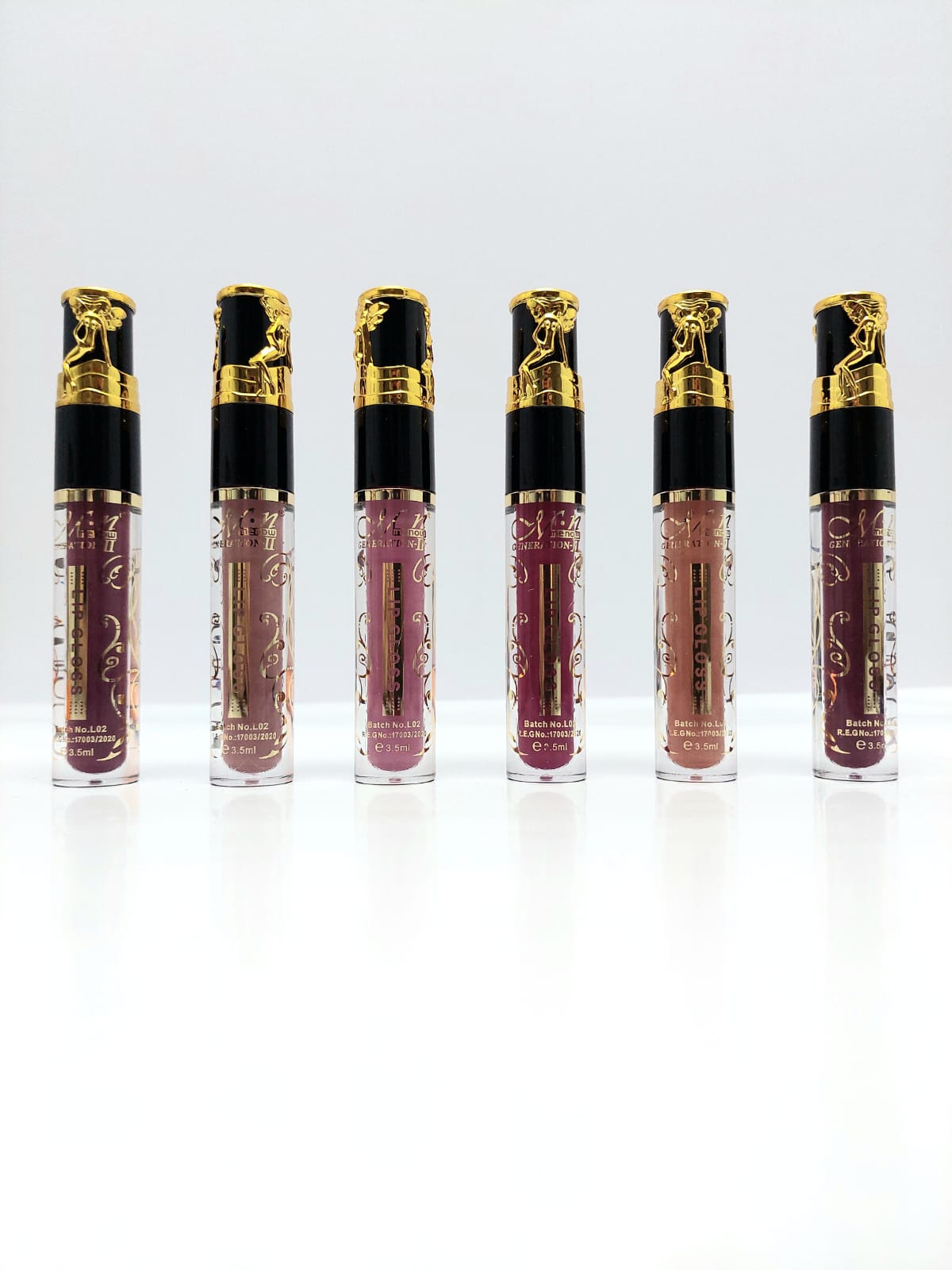 ملمع الشفاه المرطب من مي ناو MN 6 ألوان - رقم : 10007