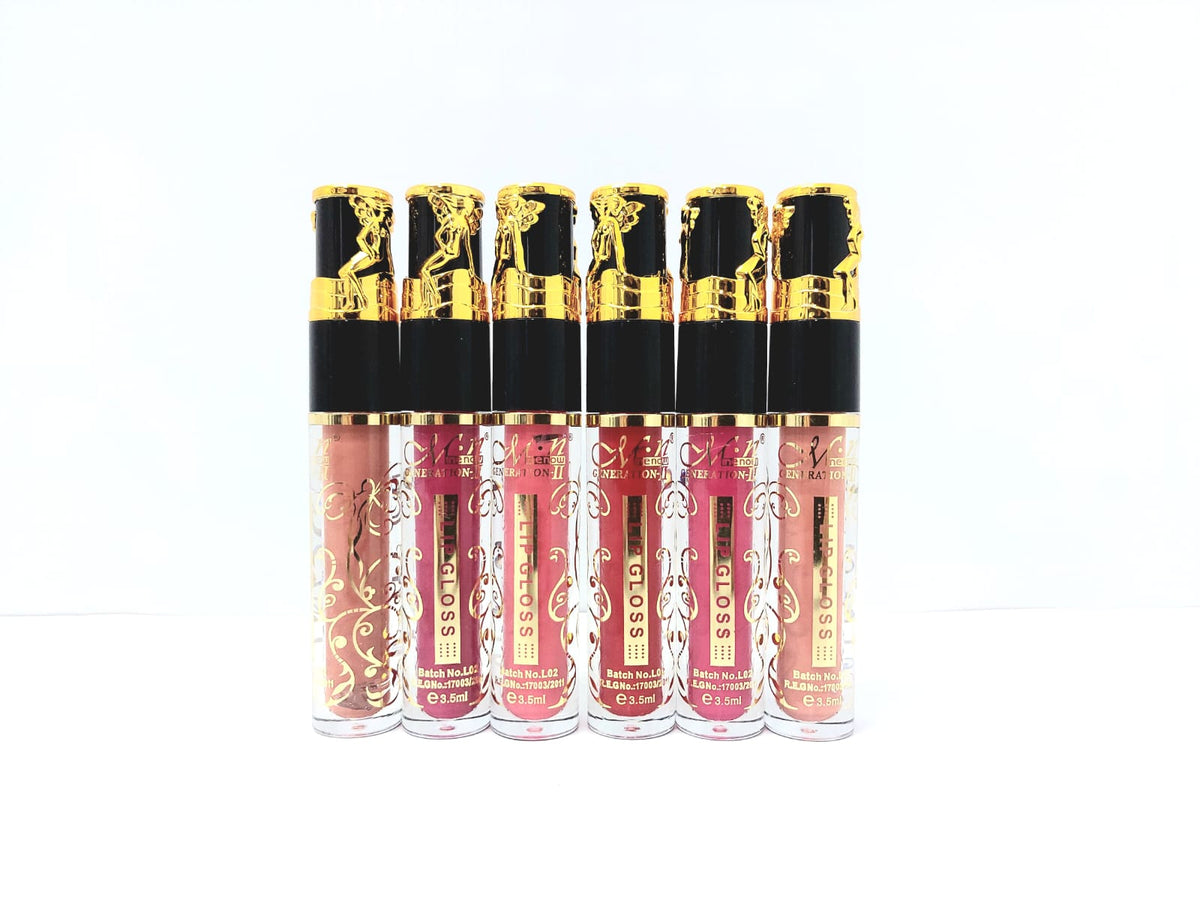 ملمع الشفاه المرطب من مي ناو MN 6 ألوان - D