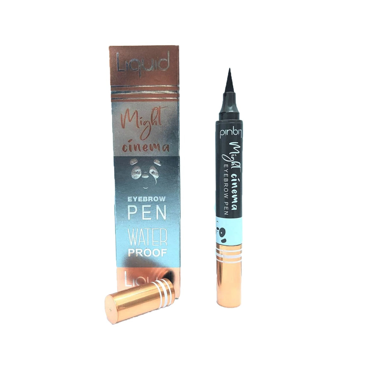 Might Cinema New Cinema Double Mate Eyebrow Pencil 3g - Black