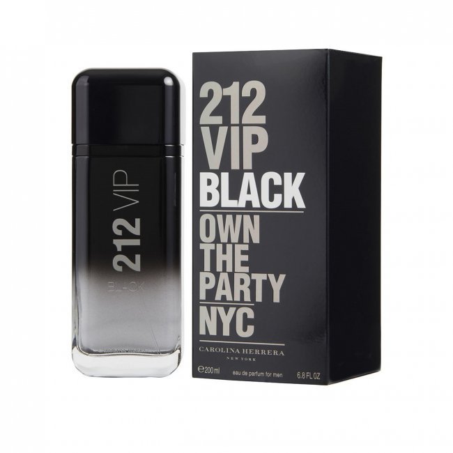 Carolina Herrera 212 VIP Black- EDP - For Men - 200 Ml